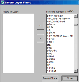 Delete Layer Filters