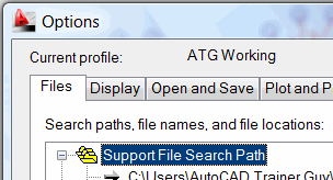 Support File Search Path