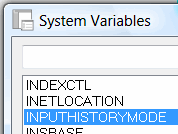 System Variables