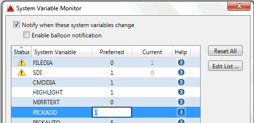 The System Variable Monitor
