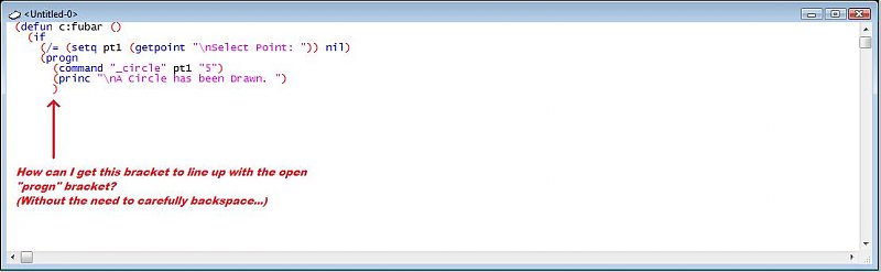 Simple Visual Lisp Editor Question - Autolisp, Visual Lisp & Dcl 