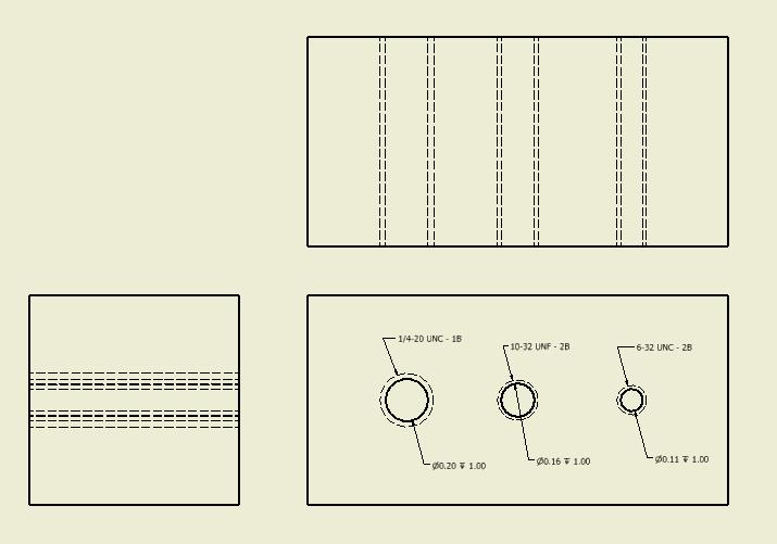 Correct Convention For Modelled Thread Autocad 3d Modelling Rendering Autocad Forums