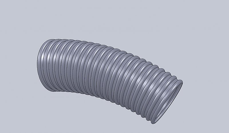 Solid Model of Tubing - SolidWorks - AutoCAD Forums