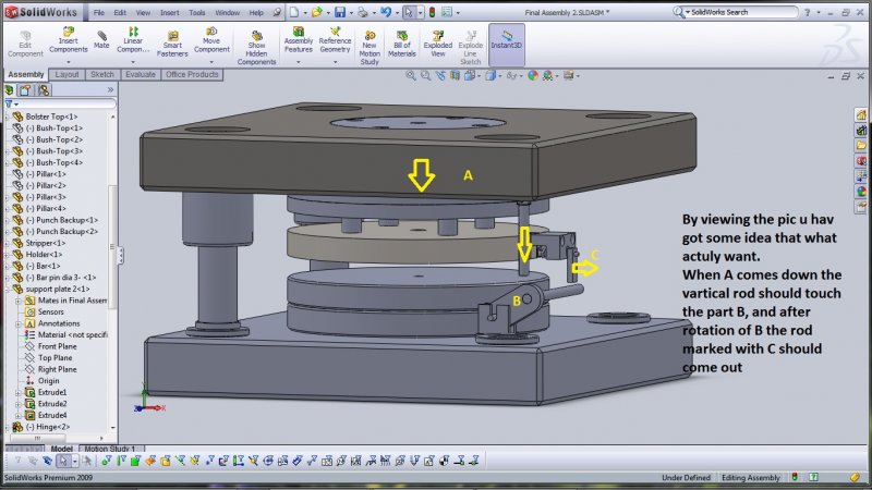 Animation with Mates - SolidWorks - AutoCAD Forums