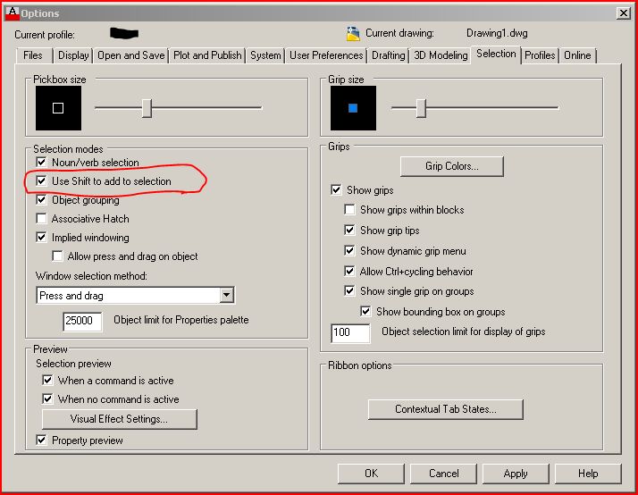 selection-settings-autocad-2d-drafting-object-properties-interface