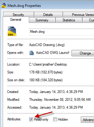 Saving as Read Only - AutoCAD Drawing Management & Output - AutoCAD Forums