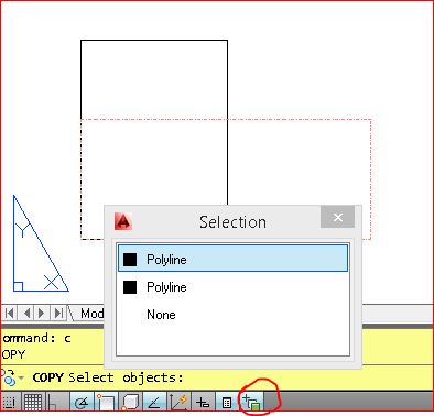 Selection cycling autocad как отключить