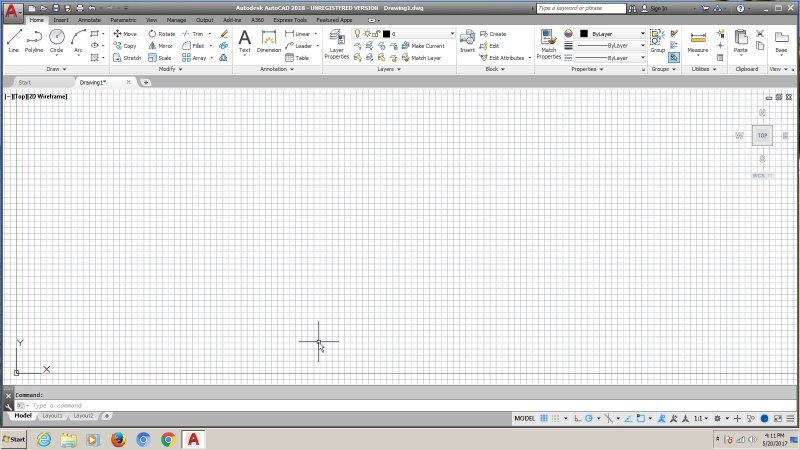 Changing the screen options in Autocad 2018 - AutoCAD Beginners ...
