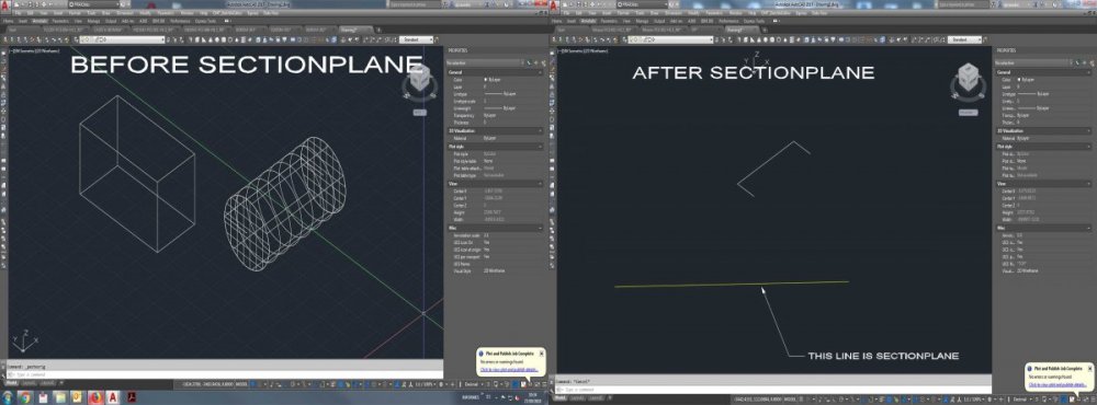 Problem Sectionplane. Objects Disappear. Why??? - AutoCAD 3D Modelling ...