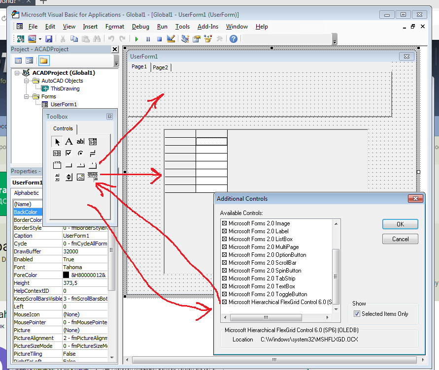 datagrid-control-net-objectarx-vba-autocad-forums