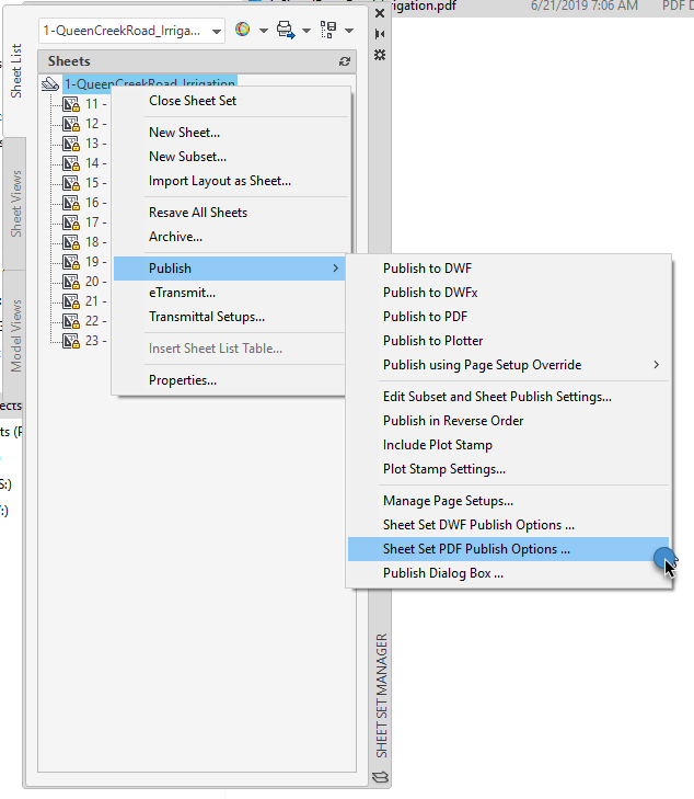 to PDF multiple layouts - AutoLISP, Visual LISP & DCL - AutoCAD
