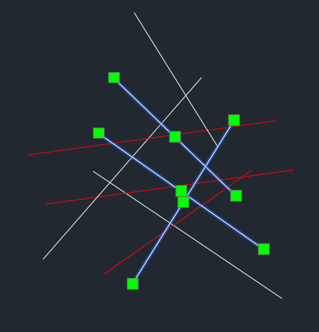 Lines that touch - AutoLISP, Visual LISP & DCL - AutoCAD Forums