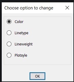 User to Choose Plotstyle (with Dialog) and or Lineweight (with Dialog ...