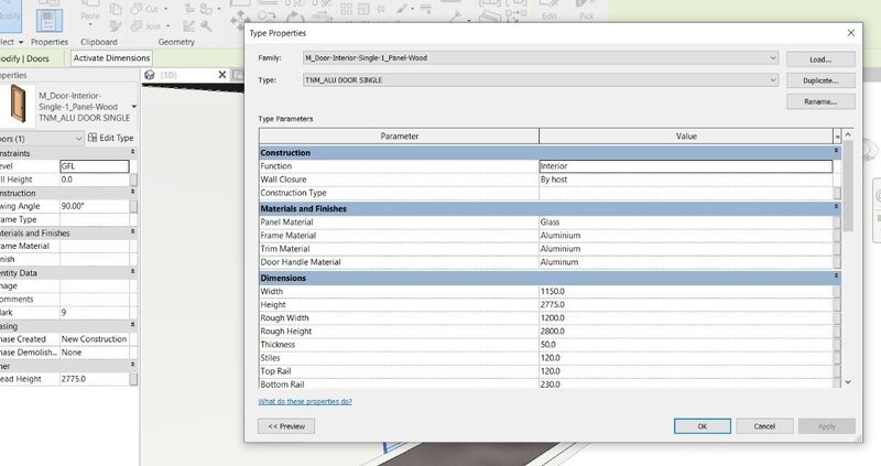 Door All Glazed in Revit - Revit Architecture - AutoCAD Forums