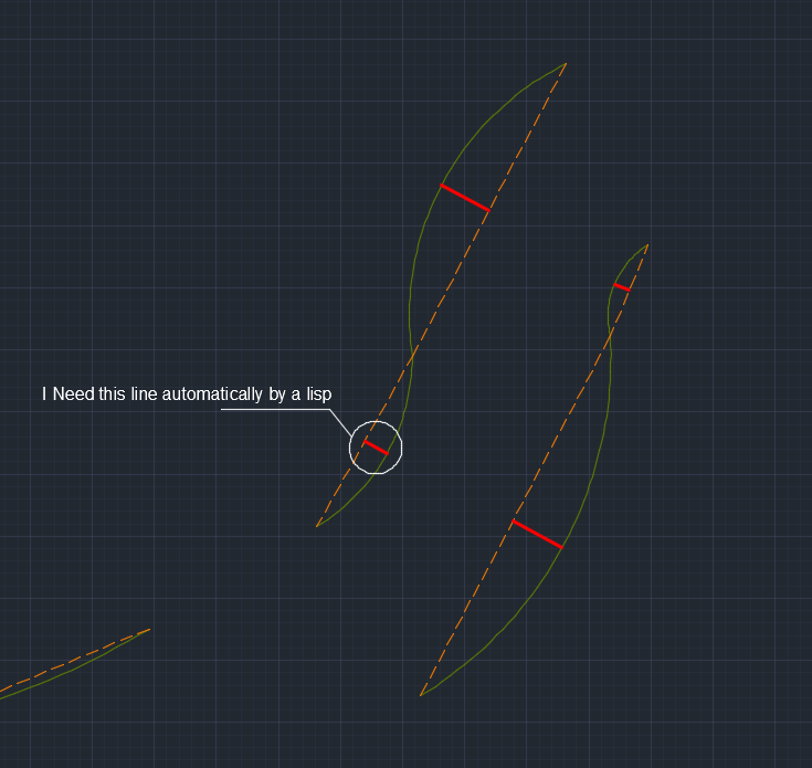 Lisp For Mid Line For Arcs Automatically Autolisp Visual Lisp And Dcl