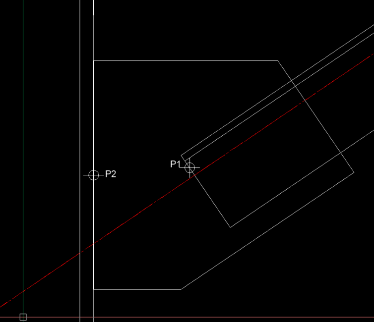 autocad dynamic block with constraints - knee brace gusset plate ...