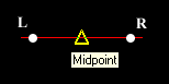 Extending about the midpoint
