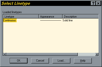 Select Linetype